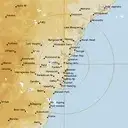 Live Sydney Weather Radar - 128km - Rain Rate