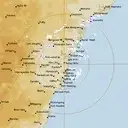 Live Sydney Weather Radar - 128km - Rain Rate