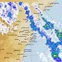 Live Sydney Weather Radar - 128km - Rain Rate