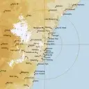 Live Sydney Weather Radar - 128km - Rain Rate