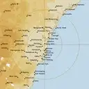 Live Sydney Weather Radar - 128km - Rain Rate