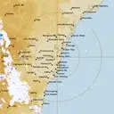 Live Sydney Weather Radar - 128km - Rain Rate