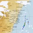 Live Sydney Weather Radar - 128km - Rain Rate