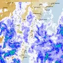 Live Sydney Weather Radar - 128km - Rain Rate
