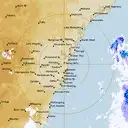Live Sydney Weather Radar - 128km - Rain Rate