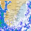 Live Sydney Weather Radar - 128km - Rain Rate