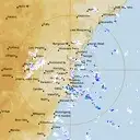 Live Sydney Weather Radar - 128km - Rain Rate