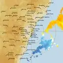 Live Sydney Weather Radar - 128km - Doppler Wind