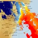 Live Sydney Weather Radar - 128km - Doppler Wind