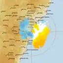 Live Sydney Weather Radar - 128km - Doppler Wind