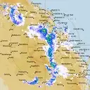 Live Emerald Weather Radar - 512km - Rain Rate