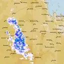 Live Emerald Weather Radar - 256km - Rain Rate