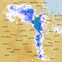 Live Emerald Weather Radar - 256km - Rain Rate