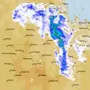 Live Emerald Weather Radar - 256km - Rain Rate