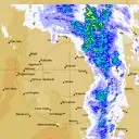 Live Emerald Weather Radar - 128km - Rain Rate