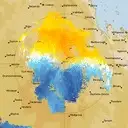 Live Emerald Weather Radar - 128km - Doppler Wind