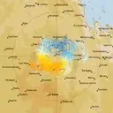 Live Emerald Weather Radar - 128km - Doppler Wind