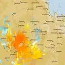 Live Emerald Weather Radar - 128km - Doppler Wind