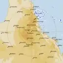 Live Greenvale Weather Radar - 512km - Rain Rate