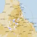 Live Greenvale Weather Radar - 512km - Rain Rate