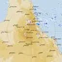 Live Greenvale Weather Radar - 512km - Rain Rate