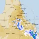 Live Greenvale Weather Radar - 512km - Rain Rate