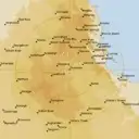 Live Greenvale Weather Radar - 256km - Rain Rate