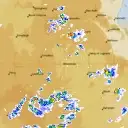 Live Greenvale Weather Radar - 128km - Rain Rate