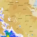 Live Greenvale Weather Radar - 128km - Rain Rate