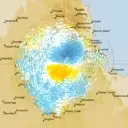 Live Greenvale Weather Radar - 128km - Doppler Wind