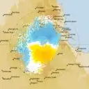 Live Greenvale Weather Radar - 128km - Doppler Wind