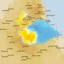 Live Greenvale Weather Radar - 128km - Doppler Wind