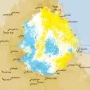 Live Greenvale Weather Radar - 128km - Doppler Wind