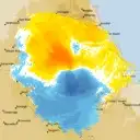 Live Greenvale Weather Radar - 128km - Doppler Wind