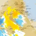 Live Greenvale Weather Radar - 128km - Doppler Wind