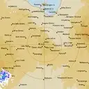 Live Mount Isa Weather Radar - 512km - Rain Rate