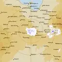 Live Mount Isa Weather Radar - 512km - Rain Rate