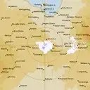 Live Mount Isa Weather Radar - 512km - Rain Rate