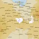 Live Mount Isa Weather Radar - 512km - Rain Rate