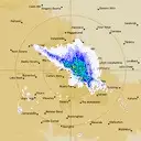 Live Mount Isa Weather Radar - 256km - Rain Rate
