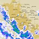Live Mount Isa Weather Radar - 128km - Rain Rate