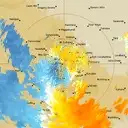 Live Mount Isa Weather Radar - 128km - Doppler Wind