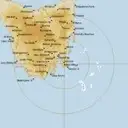 Live Hobart Weather Radar - 256km - Rain Rate
