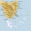 Live Hobart Weather Radar - 256km - Rain Rate