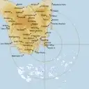 Live Hobart Weather Radar - 256km - Rain Rate
