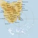 Live Hobart Weather Radar - 256km - Rain Rate