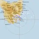 Live Hobart Weather Radar - 256km - Rain Rate