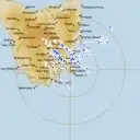 Live Hobart Weather Radar - 256km - Rain Rate