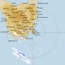 Live Hobart Weather Radar - 256km - Rain Rate