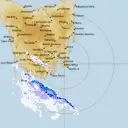 Live Hobart Weather Radar - 256km - Rain Rate